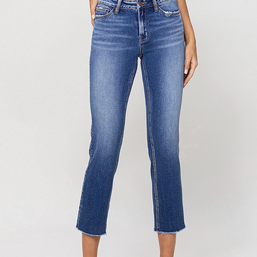 Vervet™ Mid Rise Straight Ankle Jean